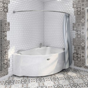 Карниз для шторы на ванну Радомир Астория бронза 1-12-4-0-0-019